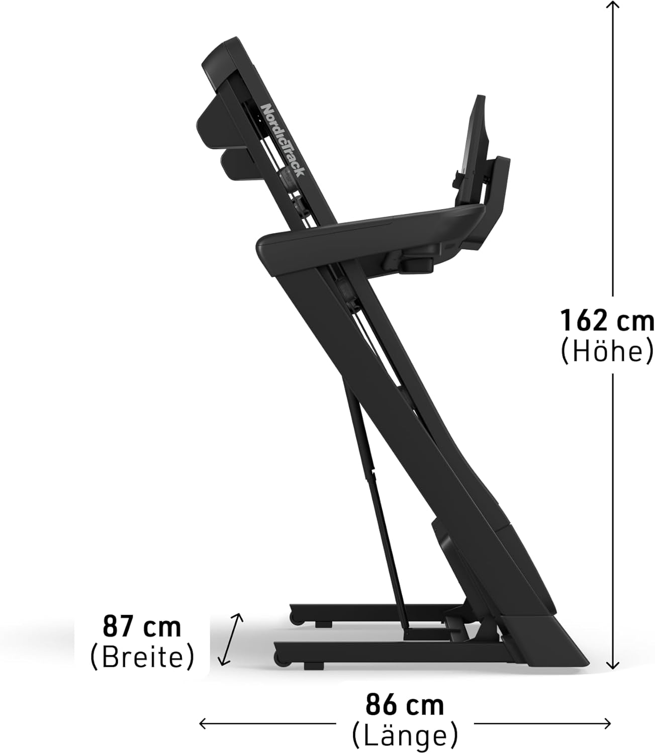 NordicTrack T-Serie: Laufband mit Steigung, Bluetooth & 136 kg Tragkraft