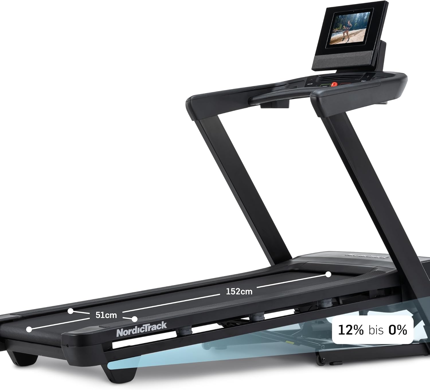 NordicTrack T-Serie: Laufband für Zuhause mit Steigung, Bluetooth & hoher Tragkraft