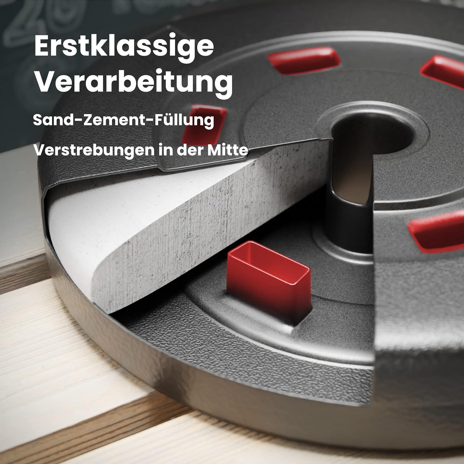 Hop-Sport Hantelbank: Multifunktional mit Latzug, verstellbarer Schrägbank & Hantelset