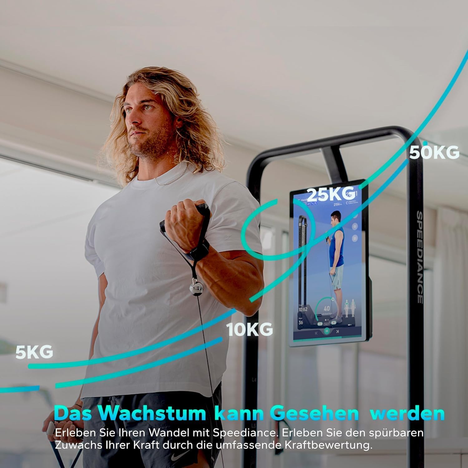 Speediance All-in-One Fitnessstudio: Smart Trainer für Ganzkörper-Widerstandstraining