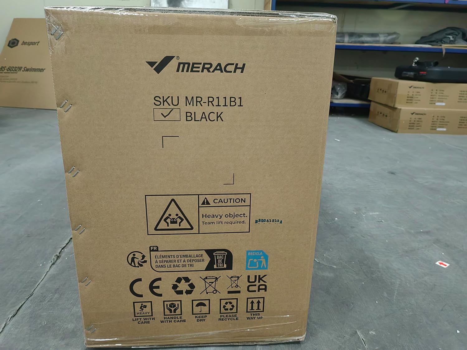 MERACH Rudergerät: Luftwiderstand, 10 Stufen & App