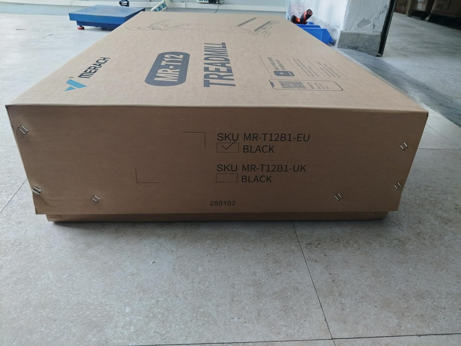 MERACH Klappbares Laufband: 2,5 PS, Steigung, 0,8–12 km/h für Zuhause