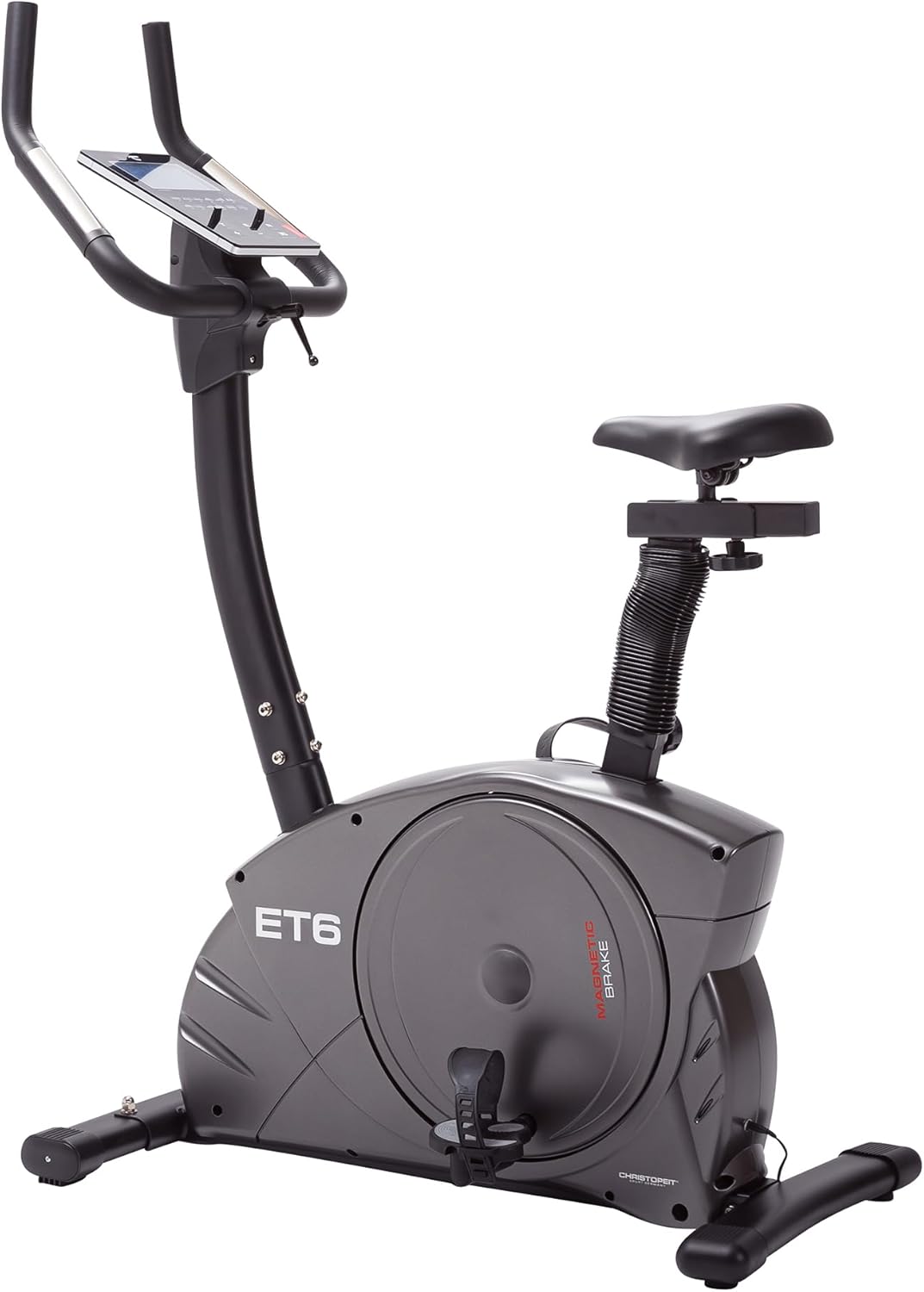 Christopeit ET 6: Ergometer mit 24 Stufen, 12 kg Bremssystem, 150 kg Traglast