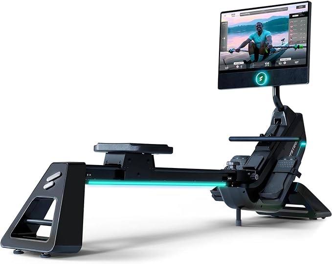 Sportstech Premium Rudergerät mit 21,5" Touchscreen & App