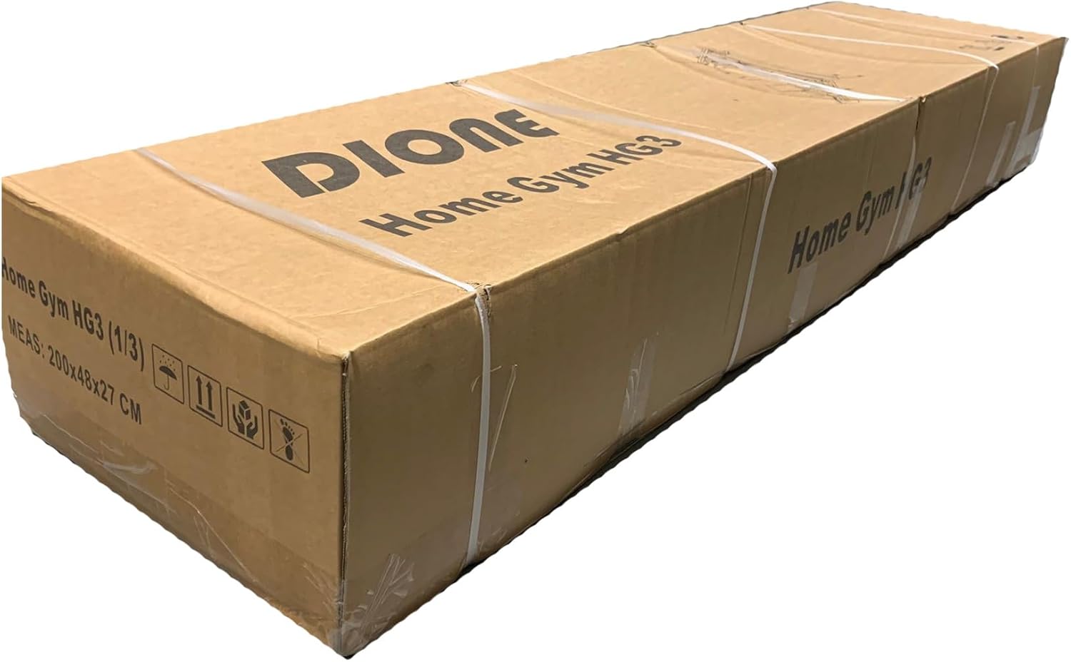 Dione HG3 Kraftstation Multi-Gym mit 45kg Gewichten, erweiterbar auf 100kg