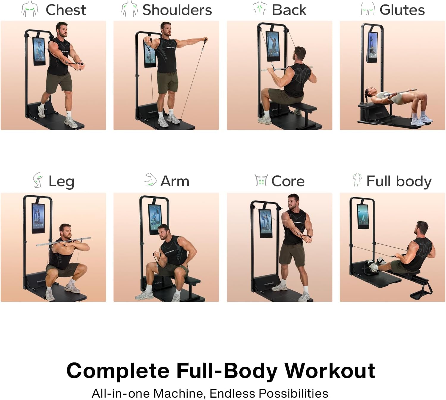 Speediance Gym Monster 2: Multifunktionale Smith-Maschine fürs Heimstudio