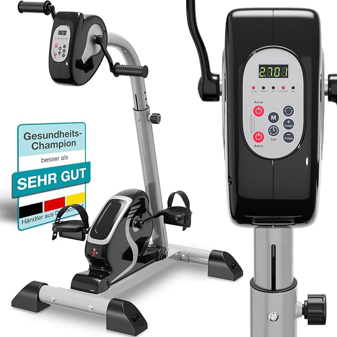 maxVitalis 2-in-1: Arm- und Beintrainer mit Motorunterstützung